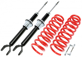 TA Technix sports suspension front axle 45mm + coupling rods rear axle (Airmatic) fits for Mercedes Benz E-Class S211
