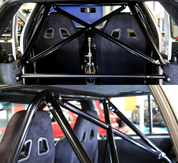 TA Technix roll bar red fits for VW Golf III type 1H_