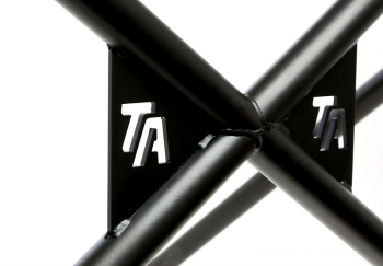 TA Technix roll bar black with logo fits for VW Golf IV type 1J