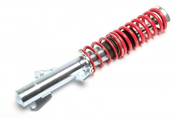 TA Technix coil spring strut front axle left from EVOGWFO02 Ford Focus C-Max, Focus II (DA) Focus Cabriolet (DB), C-Max (DM2)/ Mazda 3 BK/ Volvo C30, S40, V50 (Type M)