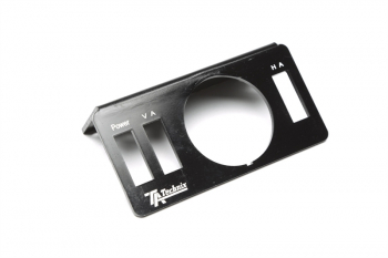 TA Technix / Viair pressure indicator holder / frame black / 90° angled