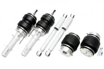 TA Technix air suspension with air management suitable for Audi A3, S3 Quattro (8L), TT Quattro (8N)/ Seat Leon 4x4 (1M)/ Skoda Octavia I 4x4 (1U)/ VW Bora 4motion, Golf IV 4motion (1J)