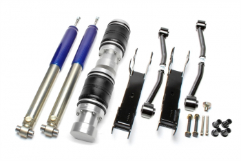 TA Technix hardness adjustable air damper set suitable for rear axle BMW 1 series E81, E82, E87, E88, 3 series E90-E93