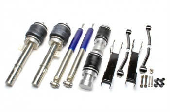 TA Technix hardness adjustable air suspension with air management suitable for BMW 1 series E81, E82, E87, E88, 3 series E90-E93