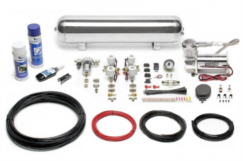 TA Technix Air Generation Kit 380 Viair Compressor / 19L Chrome Tank / Display White / Hose Black