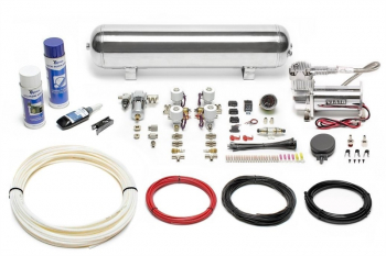 TA Technix Air Generation Kit 380 Viair Compressor / 19L Chrome Tank / Display Black / Hose White