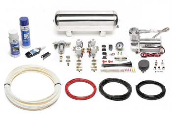 TA Technix Air Generation Kit 380 Viair Compressor / 11,5L Chrome Tank / Display White / Hose White