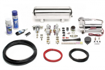 TA Technix Air Generation Kit 444 Viair Compressor / 11,5L Chrome Tank / Display Black / Hose Black