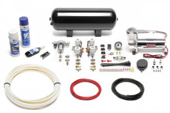 TA Technix Air Generation Kit 444 Viair Compressor / 11.5L Black Tank / White Indicator / White Hose