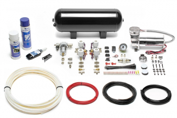 TA Technix Air Generation Kit 480 Viair Compressor / 11.5L Black Tank / White Indicator / White Hose