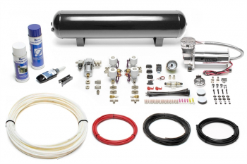 TA Technix Air Generation Kit 480 Viair Compressor / 19L Black Tank / White Indicator / White Hose