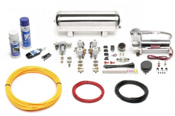 TA Technix Air Generation Kit 444 Viair Compressor / 11,5L Chrome Tank / Display Black / Hose Yellow