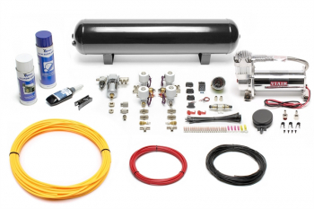 TA Technix Air Generation Kit 444 Viair Compressor / 19L Black Tank / Display Black / Hose Yellow