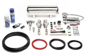 TA Technix Air Generation Kit 480 Viair Compressor / 11,5L Chrome Tank / Display Black / Hose Black