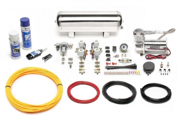 TA Technix Air Generation Kit 380 Viair Compressor / 11,5L Chrome Tank / Display White / Hose Yellow