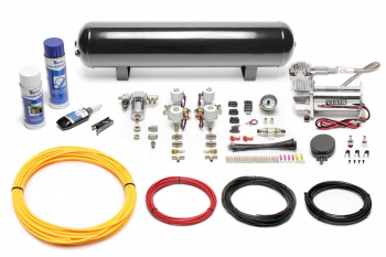 TA Technix Air Generation Kit 380 Viair Compressor / 19L Black Tank / Indicator White / Hose Yellow