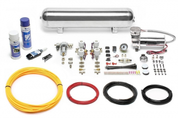 TA Technix Air Generation Kit 480 Viair Compressor / 19L Chrome Tank / Indicator White / Hose Yellow