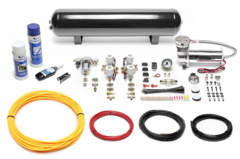 TA Technix Air Generation Kit 480 Viair Compressor / 19L Black Tank / White Indicator / Yellow Hose