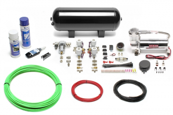 TA Technix Air Generation Kit 444 Viair Compressor / 11,5L Black Tank / Display Black / Hose Green