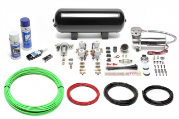 TA Technix Air Generation Kit 480 Viair Compressor / 11,5L Black Tank / Display Black / Hose Green