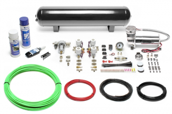 TA Technix Air Generation Kit 480 Viair Compressor / 19L Black Tank / White Indicator / Green Hose