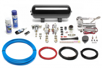 TA Technix Air Generation Kit 380 Viair Compressor / 11,5L Black Tank / Display Black / Hose Blue