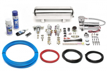 TA Technix Air Generation Kit 480 Viair Compressor / 11,5L Chrome Tank / Display Black / Hose Blue