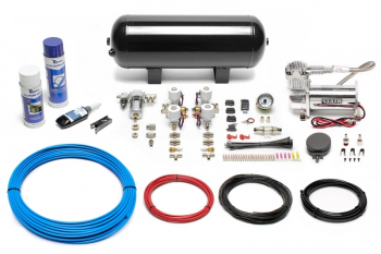 TA Technix Air Generation Kit 380 Viair Compressor / 11.5L Black Tank / Indicator White / Hose Blue