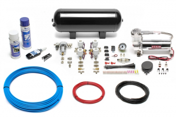 TA Technix Air Generation Kit 444 Viair Compressor / 11.5L Black Tank / Indicator White / Hose Blue