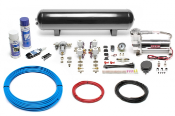 TA Technix Air Generation Kit 444 Viair Compressor / 19L Black Tank / Indicator White / Hose Blue