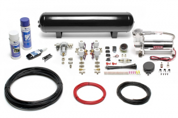 TA Technix Air Generation Kit 444 Viair Compressor / 19L Black Tank / Black Indicator / Black Hose