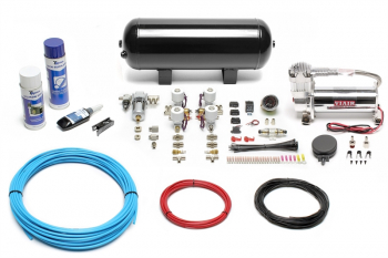 TA Technix Air Generation Kit 444 Viair Compressor / 11,5L Black Tank / Display Black / Hose Light Blue