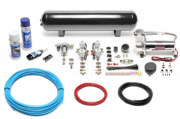 TA Technix Air Generation Kit 444 Viair Compressor / 19L Black Tank / Black Indicator / Light Blue Hose