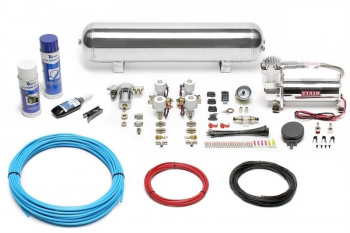 TA Technix Air Generation Kit 444 Viair Compressor / 19L Chrome Tank / Indicator White / Hose Light Blue