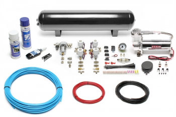 TA Technix Air Generation Kit 444 Viair Compressor / 19L Black Tank / Indicator White / Hose Light Blue