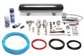 TA Technix Air Generation Kit 480 Viair Compressor / 19L Black Tank / Indicator White / Hose Light Blue