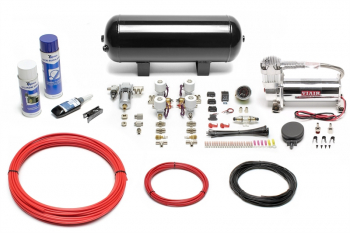 TA Technix Air Generation Kit 444 Viair Compressor / 11,5L Black Tank / Display Black / Hose Red