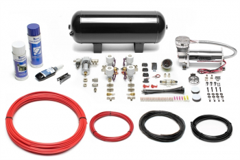 TA Technix Air Generation Kit 480 Viair Compressor / 11,5L Black Tank / Display Black / Hose Red