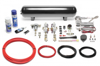 TA Technix Air Generation Kit 380 Viair Compressor / 19L Black Tank / Display Black / Hose Red