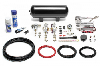 TA Technix Air Generation Kit 380 Viair Compressor / 11.5L Black Tank / Indicator White / Hose Black