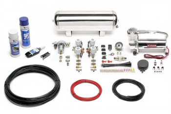 TA Technix Air Generation Kit 444 Viair Compressor / 11,5L Chrome Tank / Display White / Hose Black