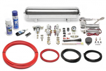 TA Technix Air Generation Kit 380 Viair Compressor / 19L Chrome Tank / Indicator White / Hose Red