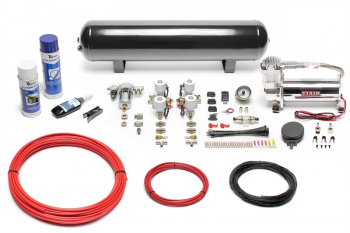 TA Technix Air Generation Kit 444 Viair Compressor / 19L Black Tank / Indicator White / Hose Red