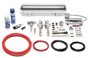 TA Technix Air Generation Kit 480 Viair Compressor / 19L Chrome Tank / Indicator White / Hose Red