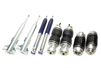 TA Technix /Viair hard-adjustable air suspension "comfortable tuning" suitable for Mercedes Benz 190 W201