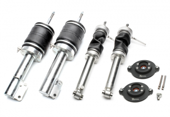 TA Technix härteverstellbarer Luftdämpfersatz passend für VW Golf I, Golf I Cabrio , Jetta I, Scirocco I+II