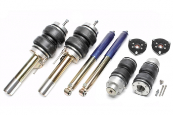 TA Technix hardness adjustable air suspension with air management suitable for Audi A3 Quattro (8P)/ Seat Altea XL 4x4 (5P)/ Skoda Octavia II 4x4 (1Z)/ VW Golf V+VI 4motion (1K), Passat 3C/CC 4motion