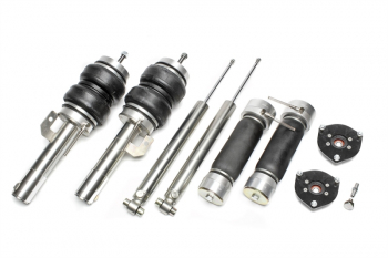 TA Technix härteverstellbares Luftfahrwerk mit Airmanagement passend für Audi A3 (8V), TT (8S-8J)/ Seat Leon (5F)/ Skoda Octavia, Superb (3T)/ VW Arteon (3H), Golf (AU/AUV), Passat (B8)