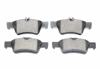 Bosch brake pad set for disc brakes rear axle suitable for Mercedes Benz CLK (C219,C218),CLS (C218), E-Class (S211,W211,W212,S212), GLK (X204)