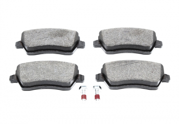 Bosch brake pad set for disc brakes front axle suitable for Dacia,Nissan,Renault